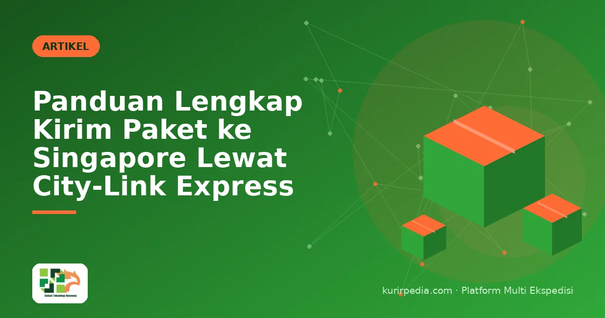 Panduan Lengkap Kirim Paket ke Singapore Lewat City-Link Express