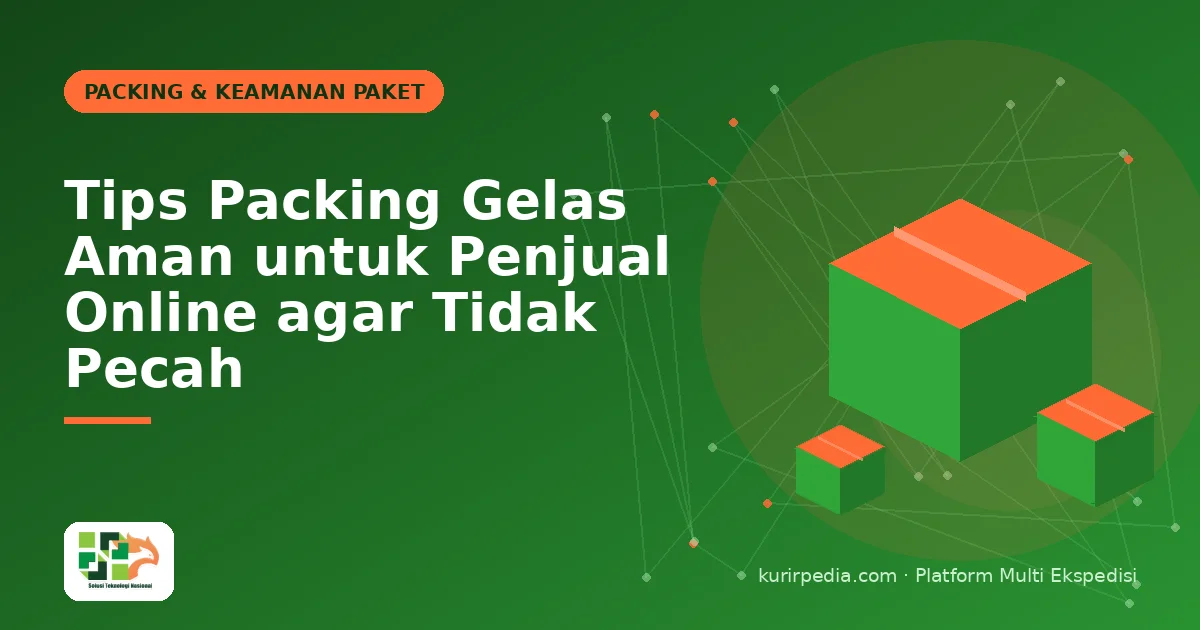Tips Packing Gelas Aman untuk Penjual Online agar Tidak Pecah