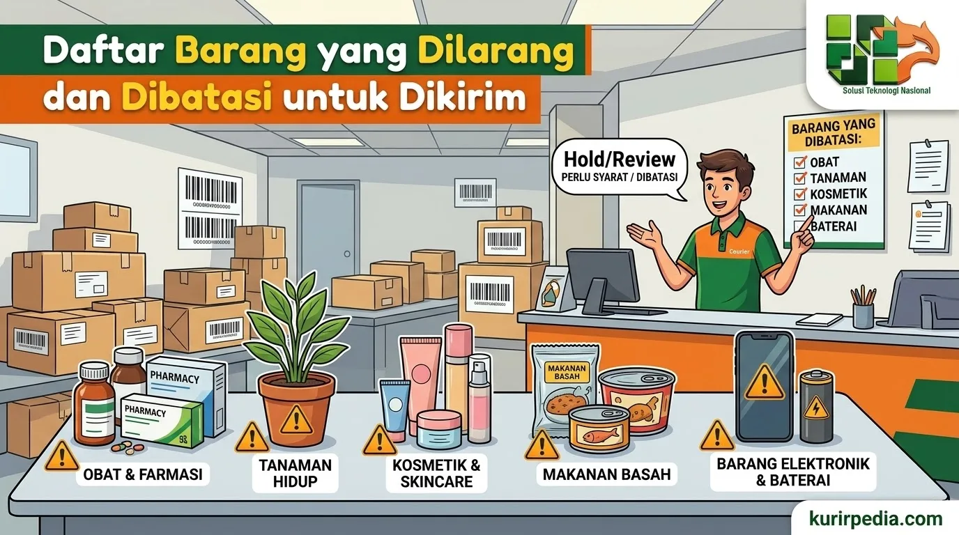 Gambar daftar barang - Daftar Barang yang Dilarang dan Dibatasi untuk Dikirim