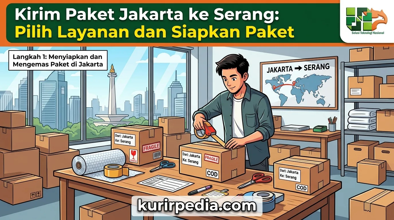 Kirim Paket Jakarta ke Serang: Pilih Layanan dan Siapkan Paket